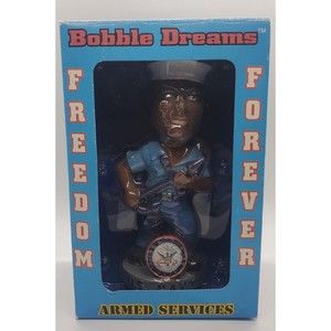 U.S Navy USN Freedom Forever Armed Services Bobblehead Bobble Dreams NIB